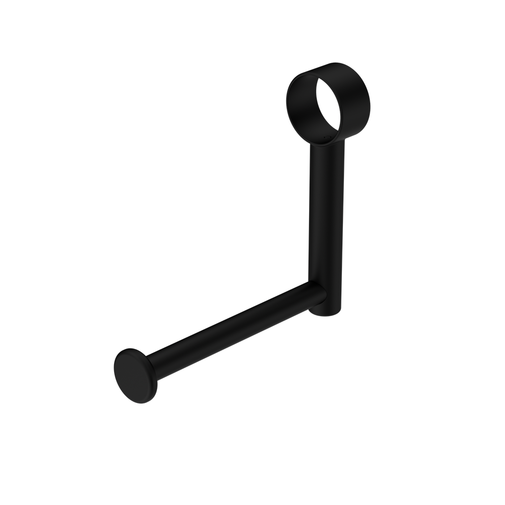 MECCA CARE ADD ON TOILET ROLL HOLDER MATTE BLACK