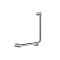 MECCA CARE 32MM AMBULANT 90 DEGREE BENT TUBE GRAB RAIL 450X450MM CHROME