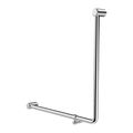 MECCA CARE 32MM 90 DEGREE NZ4121 ACCESSIBLE TOILET GRAB RAIL 750X750MM CHROME