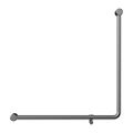MECCA CARE 32MM 90 DEGREE NZ4121 ACCESSIBLE TOILET GRAB RAIL 750X750MM CHROME
