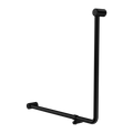 MECCA CARE 32MM 90 DEGREE NZ4121 ACCESSIBLE TOILET GRAB RAIL 750X750MM MATTE BLACK