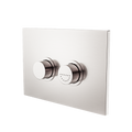 MECCA CARE RAISED DISABLED CARE PNEUMATIC FLUSH BUTTONS PLATE DDA ACCESSIBLE TOILET COMPLIANT BRUSHED NICKEL