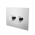 MECCA CARE RAISED DISABLED CARE PNEUMATIC FLUSH BUTTONS PLATE DDA ACCESSIBLE TOILET COMPLIANT CHROME