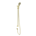MECCA CARE 25MM GRAB RAIL AND ADJUSTABLE SHOWER RAIL SET 900MM BRUSHED GOLD