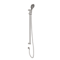 MECCA CARE 25MM GRAB RAIL AND ADJUSTABLE SHOWER RAIL SET 900MM BRUSHED NICKEL