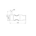 Slider For Mecca Care 25mm Grab Rail And Adjustable Shower Rail Set 900mm