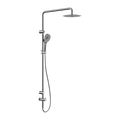MECCA CARE 25MM GRAB RAIL 900MM TWIN SHOWER SET CHROME