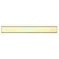 Tile Insert V Channel 900X106MM Floor Grate 80MM Outlet Brushed Gold — Gold & Brass, Floor Wastes & Drains