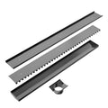 TILE INSERT V CHANNEL 900X106MM FLOOR GRATE 90MM OUTLET GUN METAL