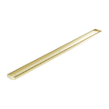 Tile Insert V Channel 1200X82MM Floor Grate Without Outlet Brushed Gold — Gold & Brass, Floor Wastes & Drains