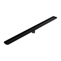Tile Insert V Channel 1200X82MM Floor Grate 50MM Outlet Matte Black — Floor Wastes & Drains