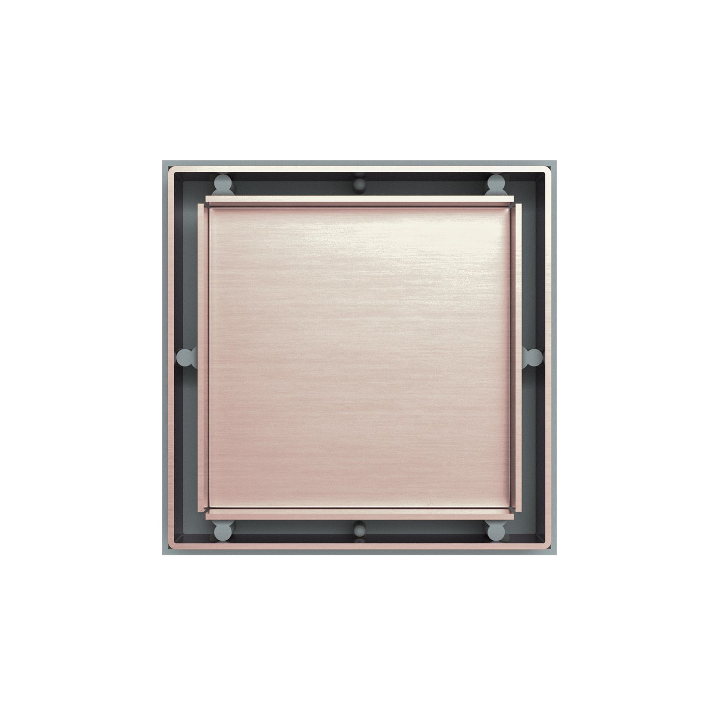 TILE INSERT FLOOR WASTE 50MM OUTLET BZ (NRFW001BZ) BRUSHED BRONZE