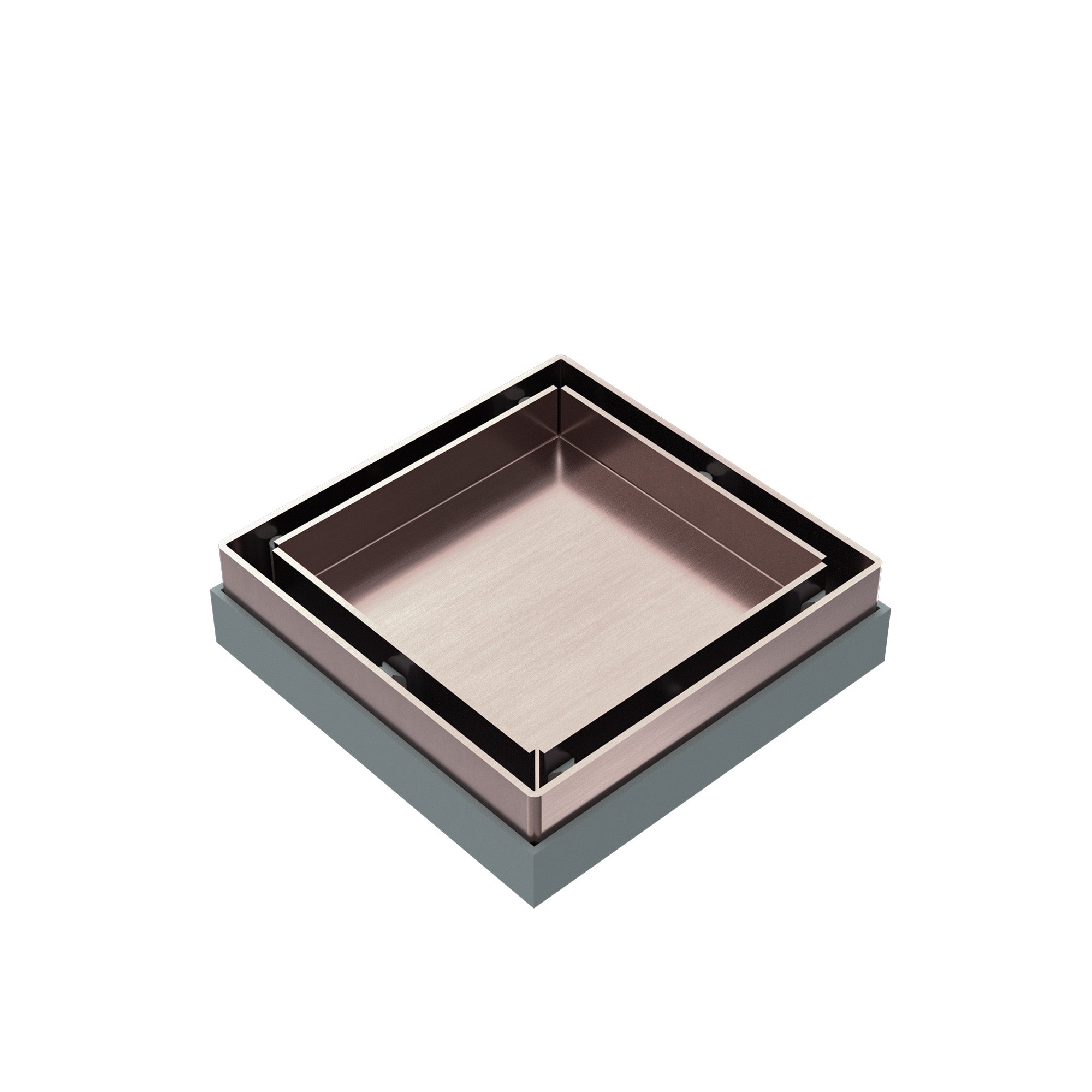 TILE INSERT FLOOR WASTE 50MM OUTLET BZ (NRFW001BZ) BRUSHED BRONZE