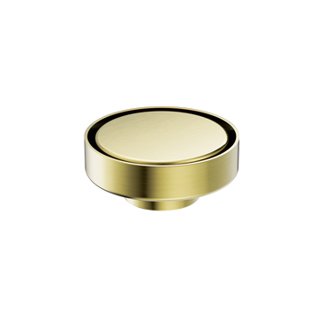 100MM Round Tile Insert Floor Waste 50MM Outlet Brushed Gold — Gold & Brass, Floor Wastes & Drains