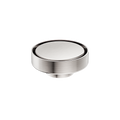 100MM ROUND TILE INSERT FLOOR WASTE 50MM OUTLET BRUSHED NICKEL