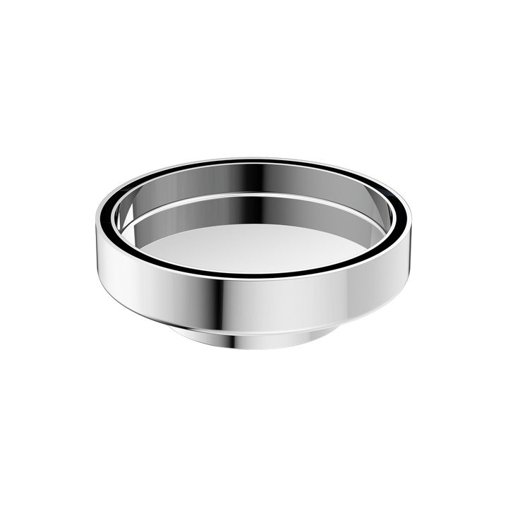 130MM Round Tile Insert Floor Waste 80MM Outlet Chrome — Chrome & Stainless, Floor Wastes & Drains
