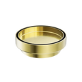 130MM ROUND TILE INSERT FLOOR WASTE 100MM OUTLET BRUSHED GOLD