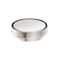 130MM ROUND TILE INSERT FLOOR WASTE 100MM OUTLET BRUSHED NICKEL