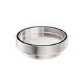 130MM ROUND TILE INSERT FLOOR WASTE 100MM OUTLET BRUSHED NICKEL