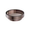 130MM ROUND TILE INSERT FLOOR WASTE 100MM OUTLET BRUSHED BRONZE