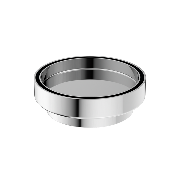 130MM Round Tile Insert Floor Waste 100MM Outlet Chrome — Chrome & Stainless, Floor Wastes & Drains
