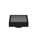 100MM SQUARE TILE INSERT FLOOR WASTE 50MM OUTLET MATTE BLACK