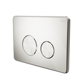 IN WALL TOILET PUSH PLATE BRUSHED NICKEL