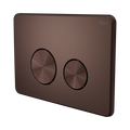 In Wall Toilet Push Plate Rome Bronze