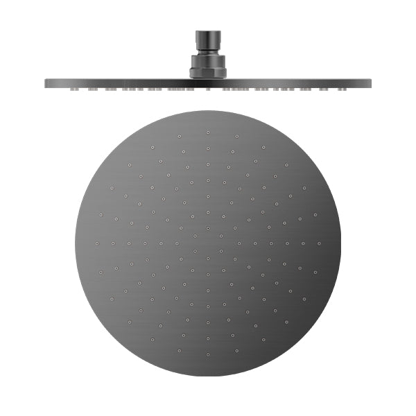 300MM ROUND SHOWER HEAD GRAPHITE (NRROA1202GR) GRAPHITE