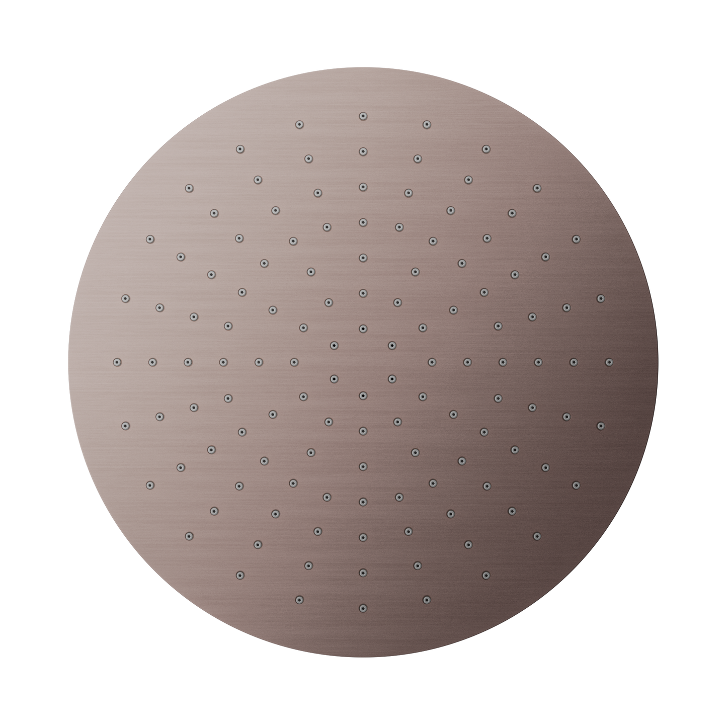 300MM ROUND SHOWER HEAD BRUSHED BRONZE