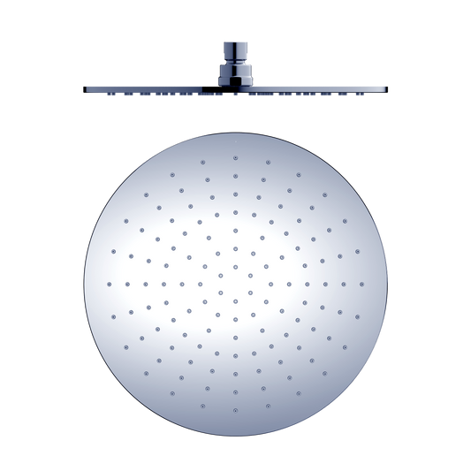 400MM ROUND SHOWER HEAD ROA1207 CHROME (NRROA1207CH) CHROME