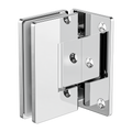 90 DEGREE GLASS TO WALL SHOWER HINGE 10MM GLASS CHROME