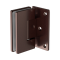 90 Degree Glass To Wall Shower Hinge 10mm Glass Rome Bronze