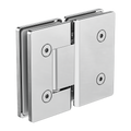 180 DEGREE GLASS TO GLASS SHOWER HINGE 10MM GLASS CHROME