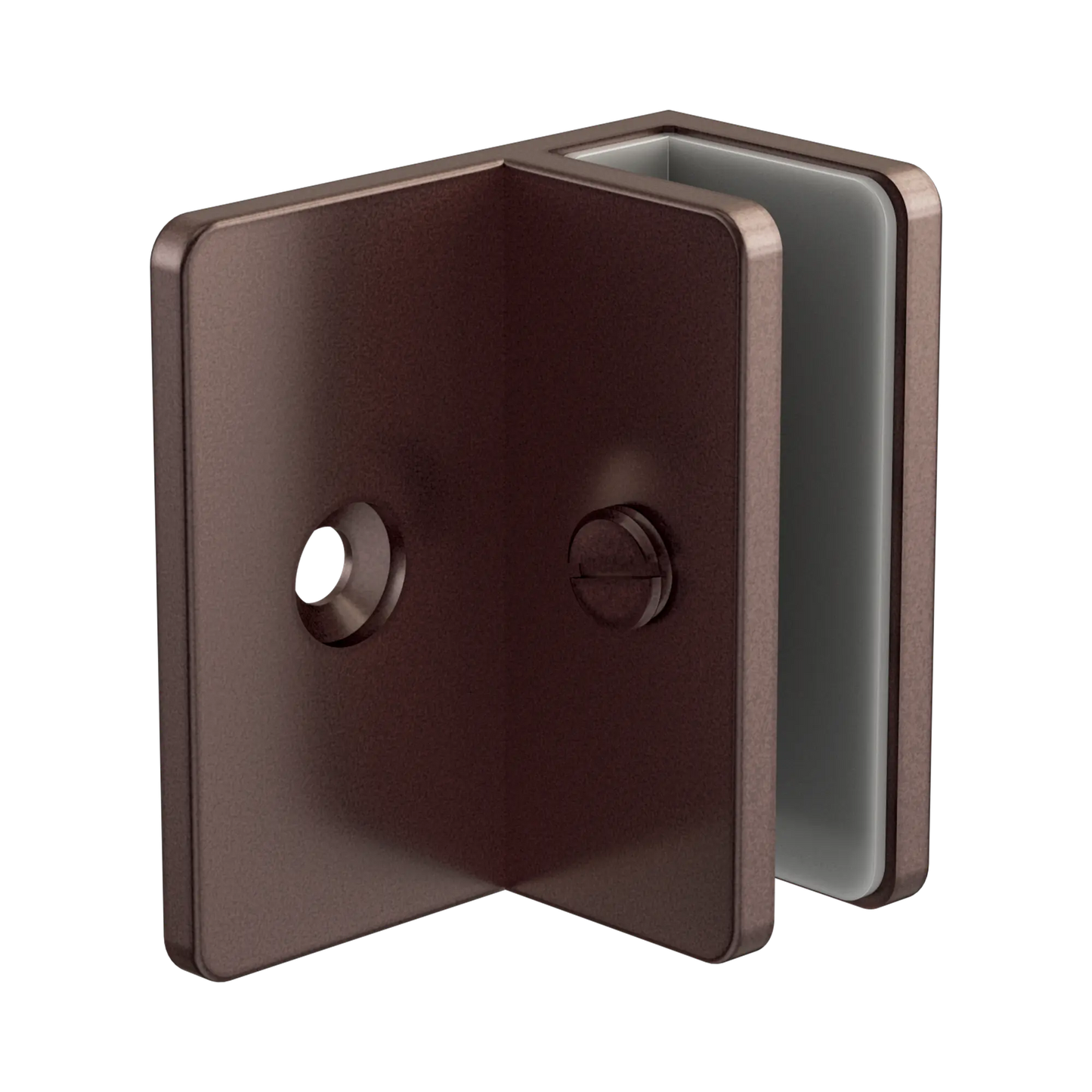 Shower F Bracket 10mm Glass Rome Bronze