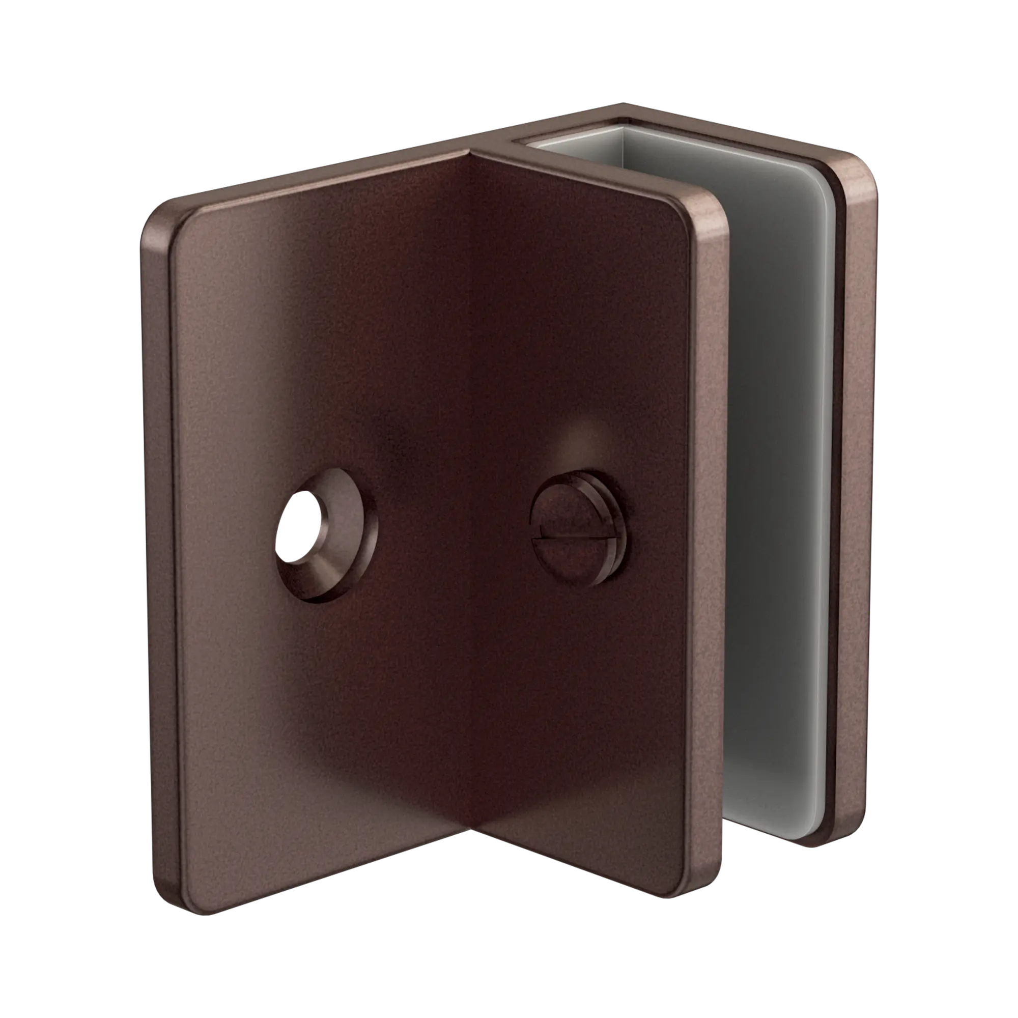 Shower F Bracket 10mm Glass Rome Bronze