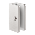 SHOWER U BRACKET 10MM GLASS BRUSHED NICKEL
