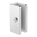SHOWER U BRACKET 10MM GLASS CHROME