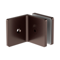 90 Degree Glass To Wall Bracket 10mm Glass Rome Bronze