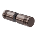ROUND SHOWER KNOB BRUSHED BRONZE