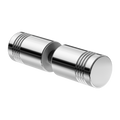 Nero Round Shower Knob Chrome - Glass Hardware