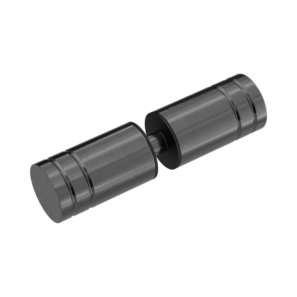 ROUND SHOWER KNOB GUN METAL