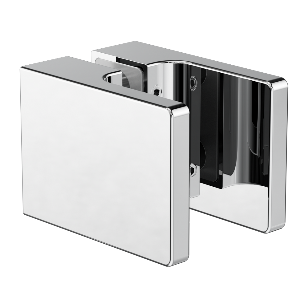 SQUARE SHOWER KNOB HANDLE CHROME