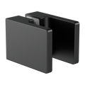 SQUARE SHOWER KNOB HANDLE MATTE BLACK