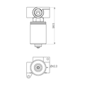 SS316L PROGRESSIVE UNIVERSAL SHOWER MIXER BODY ONLY (NRUB008)