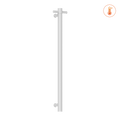 HEATED VERTICAL TOWEL RAIL MATTE WHITE