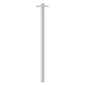 HEATED VERTICAL TOWEL RAIL MATTE WHITE