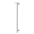 NON-HEATED VERTICAL TOWEL RAIL 900MM BRUSHED NICKEL