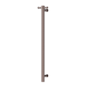NON-HEATED VERTICAL TOWEL RAIL 900MM BRUSHED BRONZE