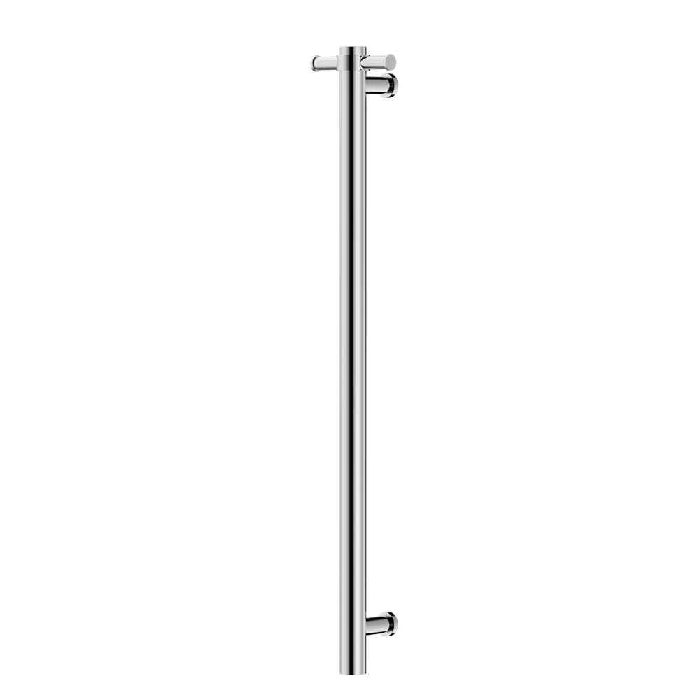 NON-HEATED VERTICAL TOWEL RAIL 900MM CHROME